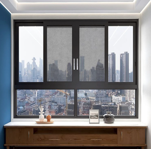 custom black aluminum window manufacturer and supplier for modern architectural projects